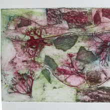 Untitled 2 : Collagraph : Angie Brudnell